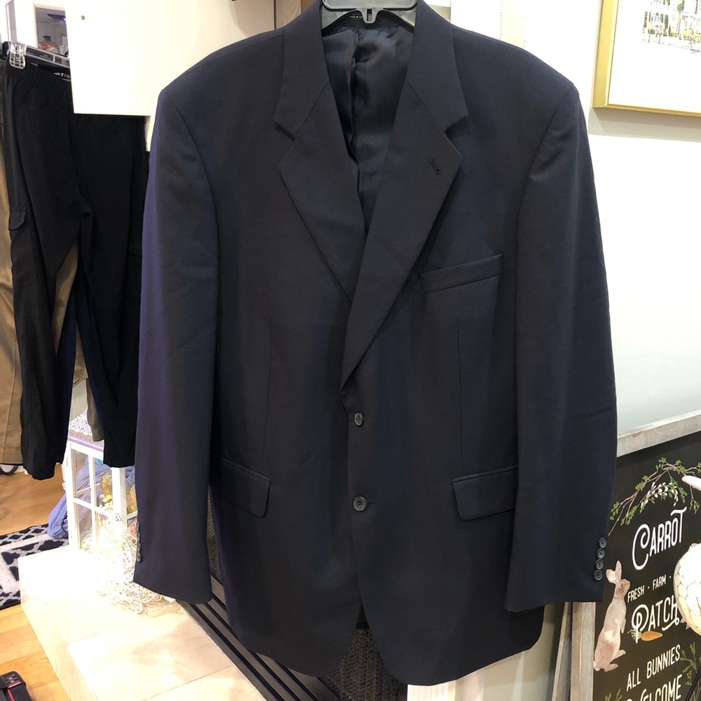VINTAGE Wall Street Men’s Suit Blazer Sport Business Professional Coat Jacket